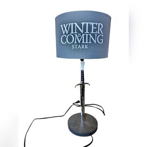 Game Of Thrones TV Show Jon Snow Sword Style Table Lamp